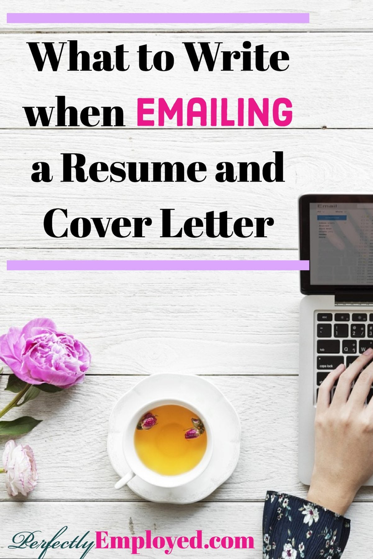 What to Write when Emailing a Resume and Cover Letter