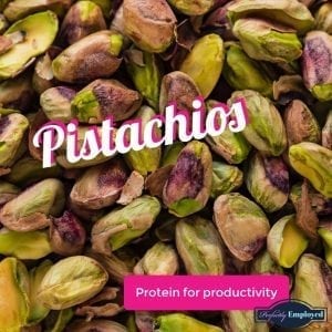 Eat pistachios to boost productivity