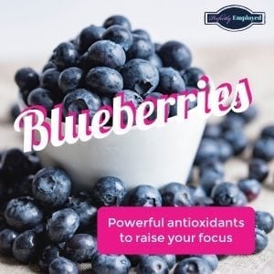 Eat blueberries to boost productivity