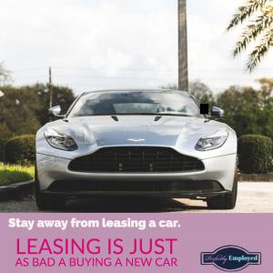 Stay away from leasing