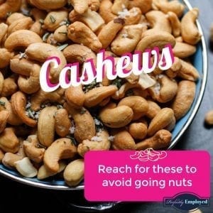 Eat cashews to boost productivity