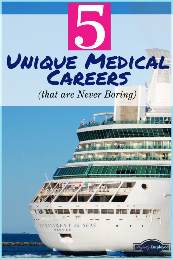 5 Unique Medical Careers that are Never Boring - #healthcare #career #jobs #nurse #doctor