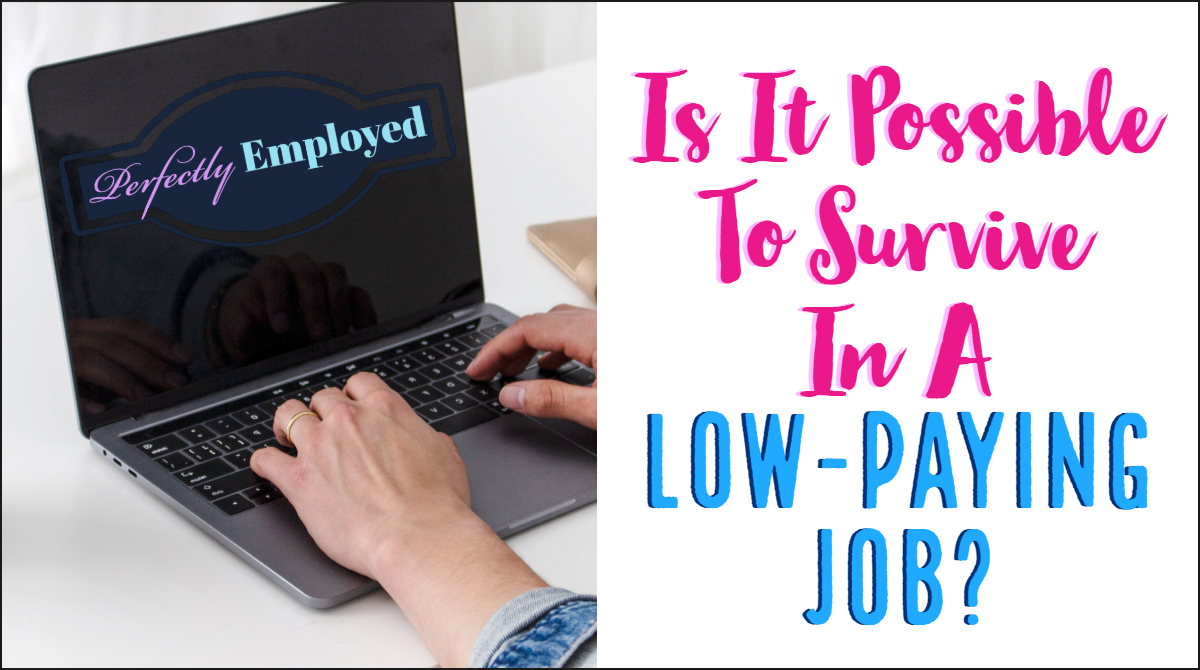 Is It Possible To Survive In A Low Paying Job Perfectly Employed